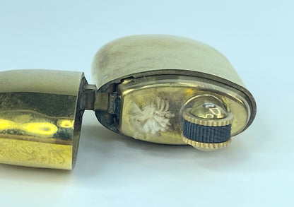 Tiffany & Co. Elsa Peretti Bean Oil Lighter 1982 Solid Bass Fired Rare GS584