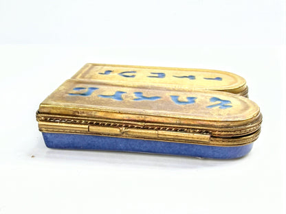 Rochard Limoges France Hand Painted Birdhouse Trinket Box A1071