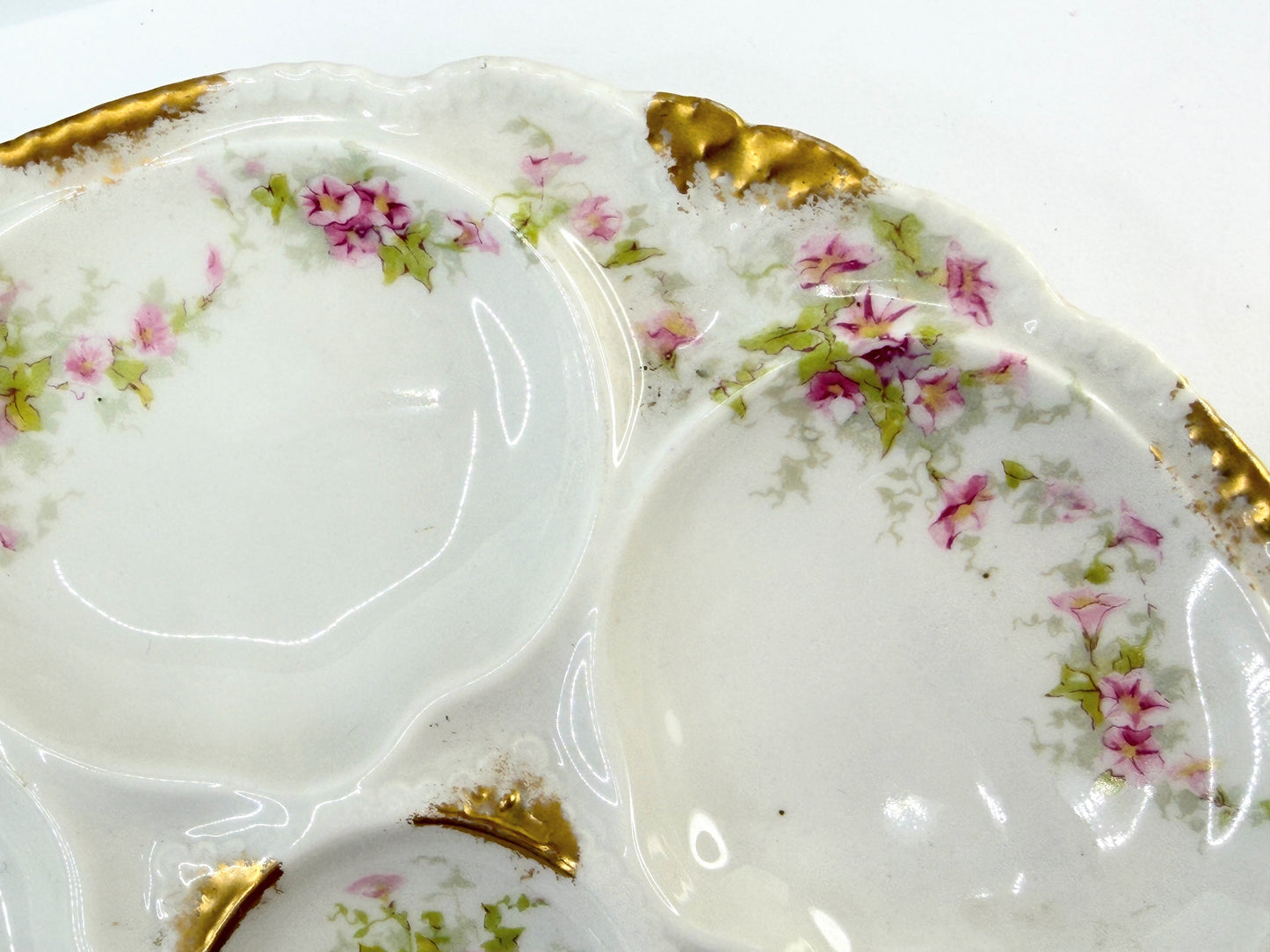 Antique Theodore Haviland Limoges Oyster Plate 8.5" A821
