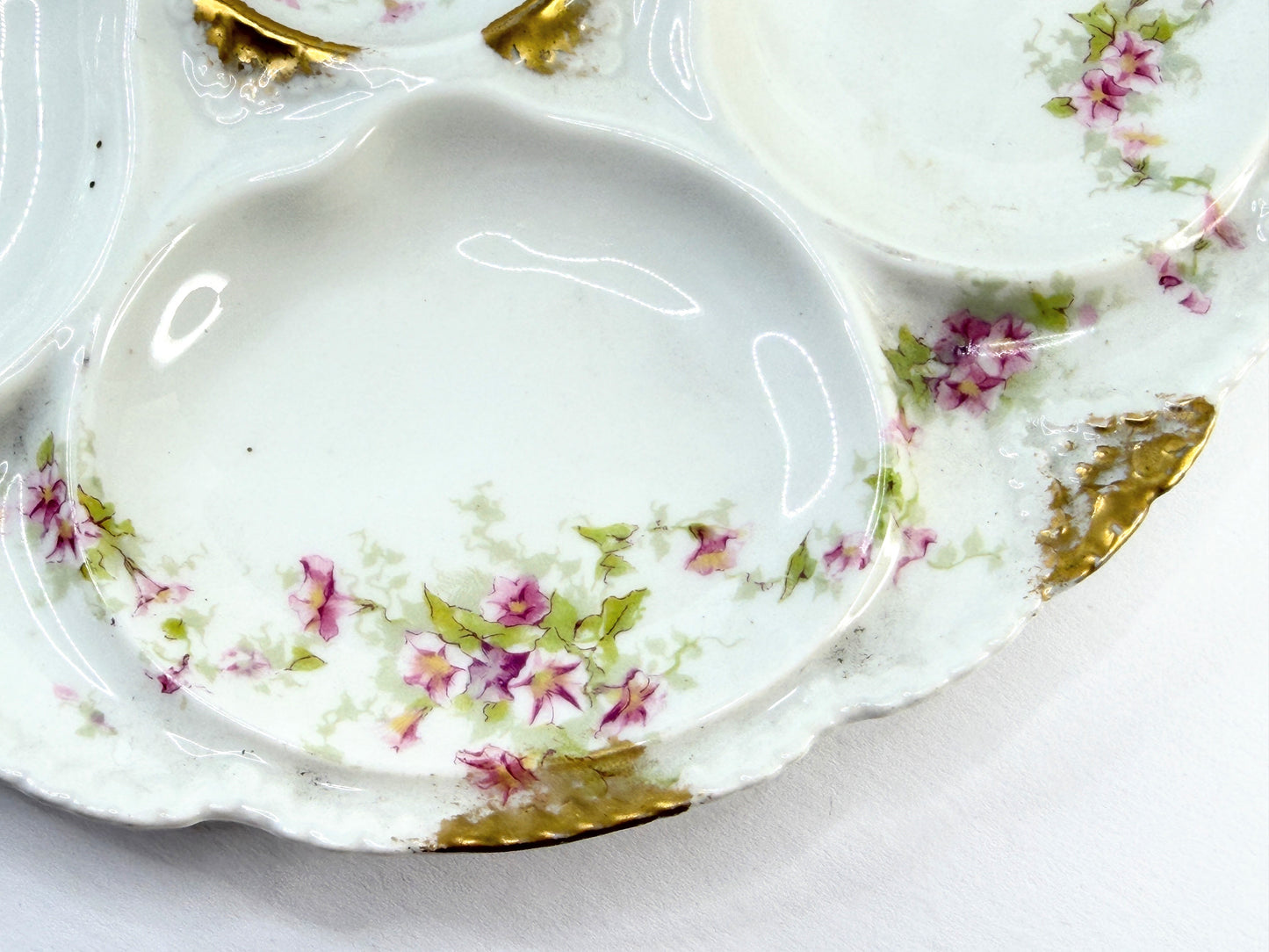Antique Theodore Haviland Limoges Oyster Plate 8.5" A821