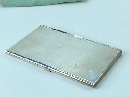 Tiffany & Co Sterling Silver 1837 Business Card Holder 3 4/5"x2 1/4" 56.9g SS95