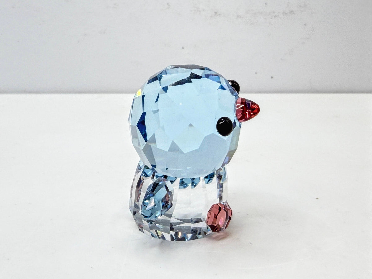Swarovski SCS Baby Picco Penguin Blue Crystal Retired Hiroshi Yoshii NIB S359