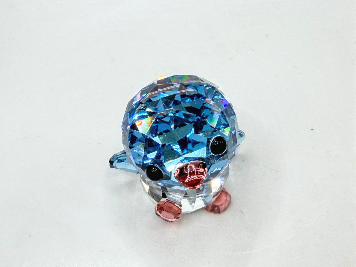 Swarovski SCS Baby Picco Penguin Blue Crystal Retired Hiroshi Yoshii NIB S359