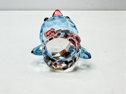 Swarovski SCS Baby Picco Penguin Blue Crystal Retired Hiroshi Yoshii NIB S359