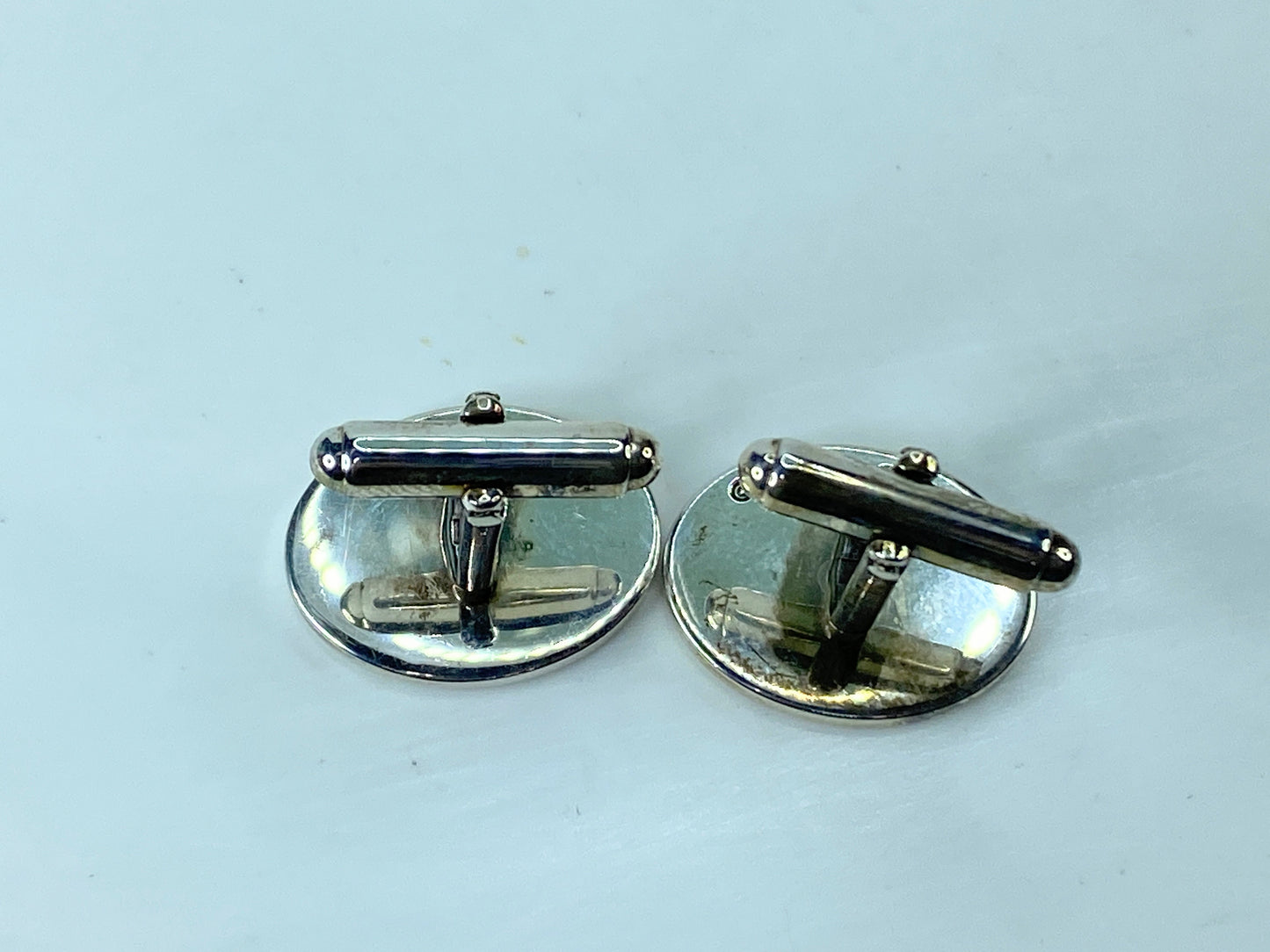 Tiffany & co. sterling silver cufflink for "American Pharoah" 2015 15.8g SS97