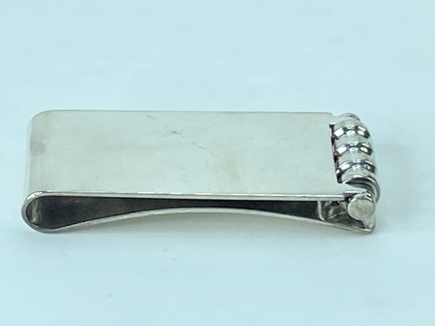 Tiffany & Co Paloma Picasso Groove Money Clip 925 Sterling Silver w/pouch SS98