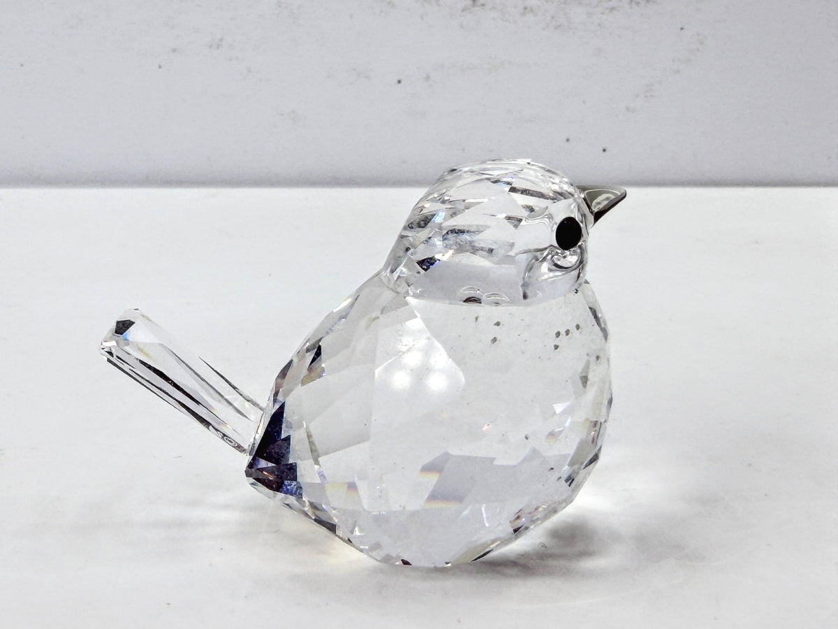 Swarovski Feathered Beauties Wren Crystal Bird Edith Mair Box Vintage S360