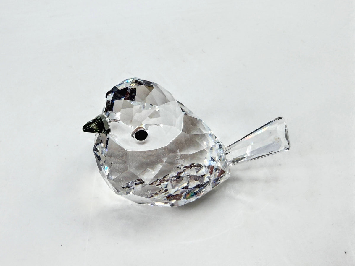 Swarovski Feathered Beauties Wren Crystal Bird Edith Mair Box Vintage S360