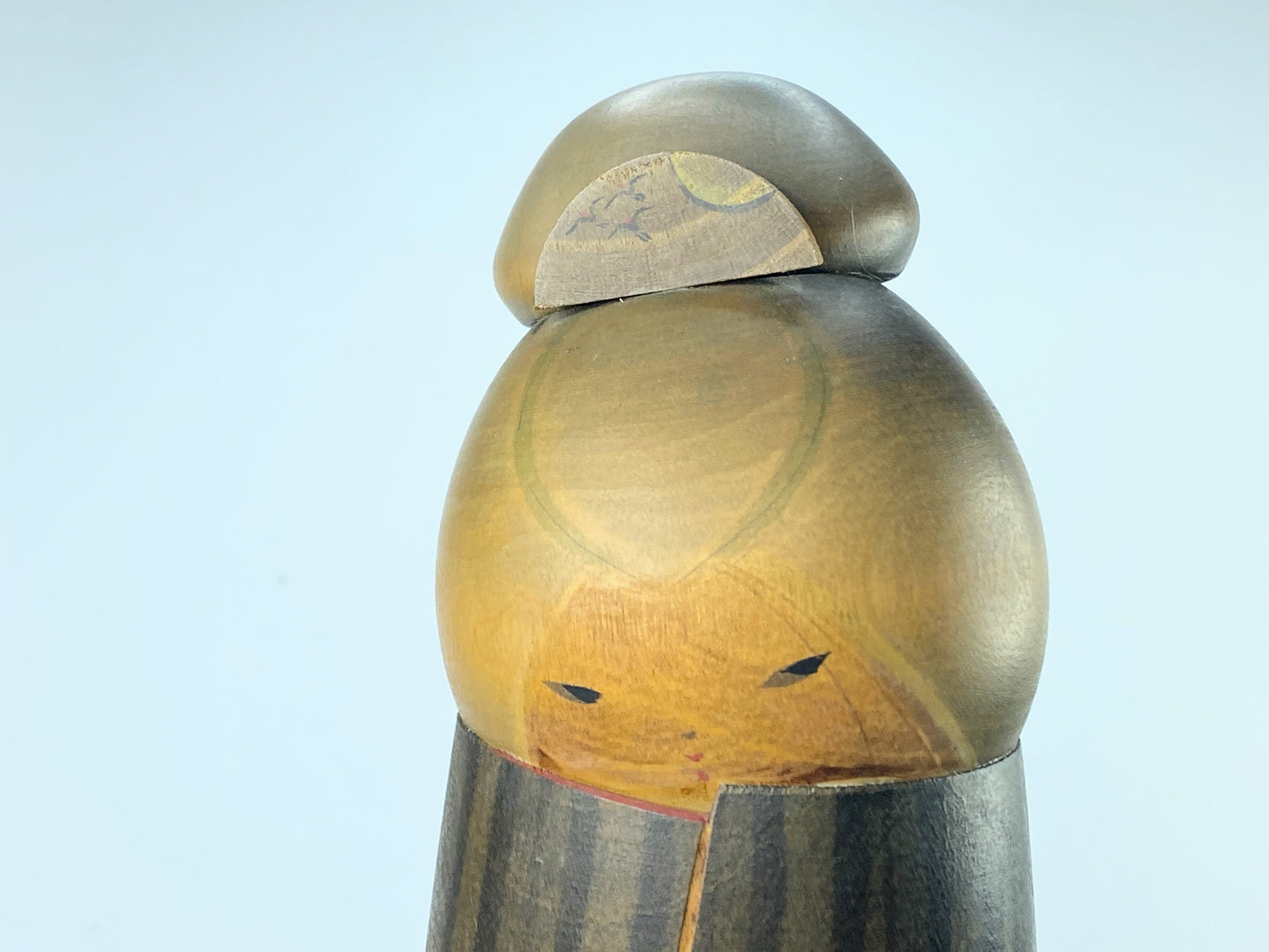 RARE Kokeshi by Master Sansaku Sekiguchi "Tsuya / Ade 艶" 12.5"