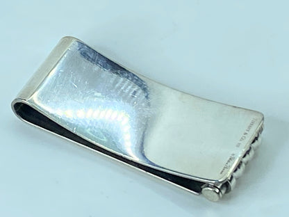 Tiffany & Co Paloma Picasso Groove Money Clip 925 Sterling Silver w/pouch SS98
