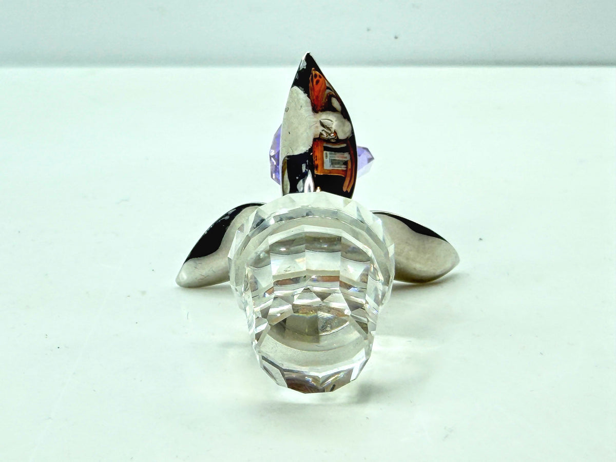 Swarovski: Retired Crystal Memories Calla Lilies Rhodium 855900 Mint in Box S363