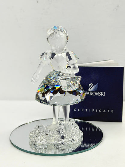 Swarovski: Little Red Riding Hood 191695 Retired Crystal Figurine COA S361