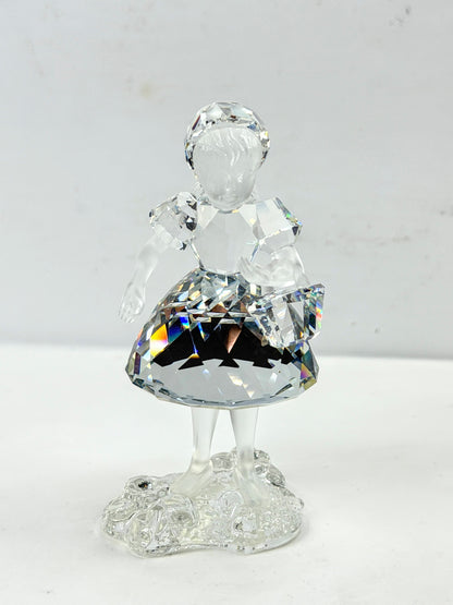 Swarovski: Little Red Riding Hood 191695 Retired Crystal Figurine COA S361