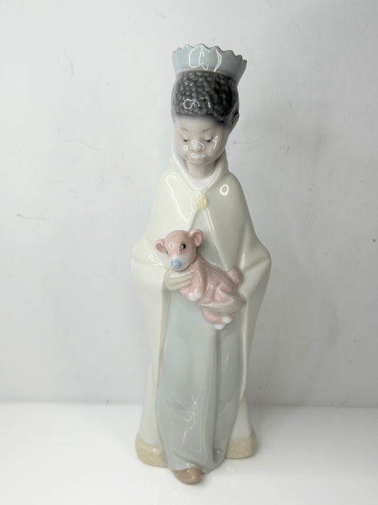 Lladro King Balthasar Retired Nativity Figurine 8.5" A841