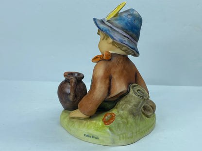 Hummel "Coffee Break" Figurine Boy with Pot TMK 8  Special Edition A110