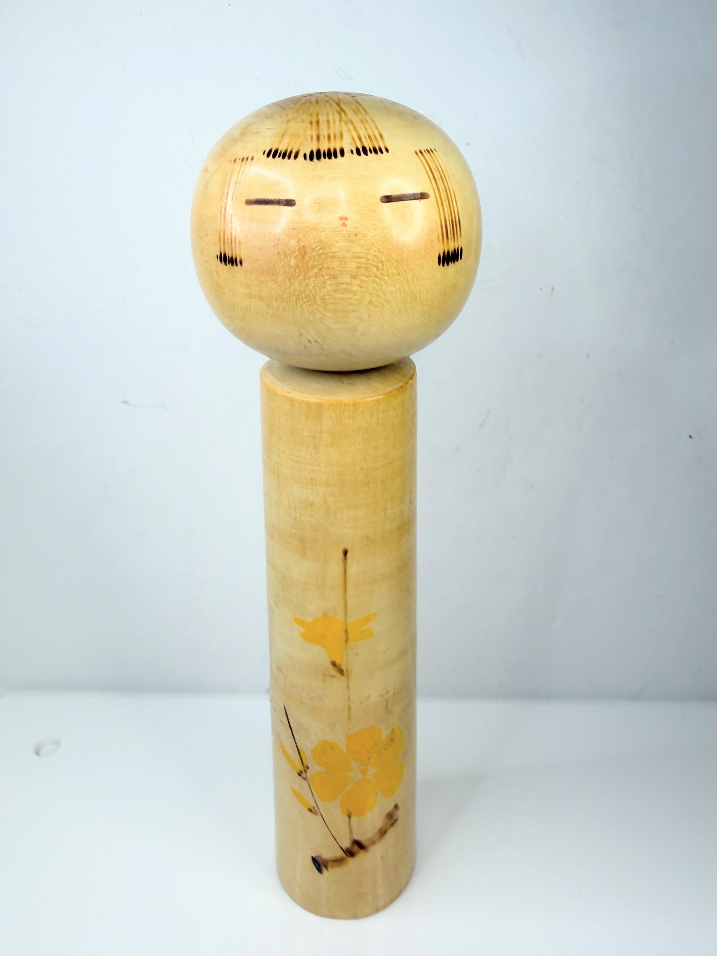 Rare Vintage Sosaku Kokeshi Kenichi Murakami Signed 8.25" A843