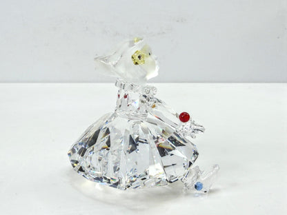 Swarovski Crystal: Retired Doll Girl Puppe Cheerful Times 626247 COA Mirror S370