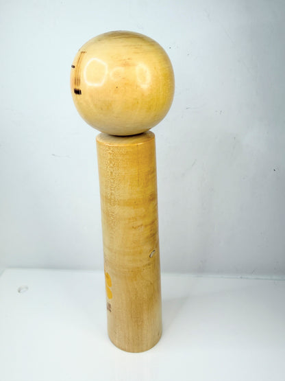 Rare Vintage Sosaku Kokeshi Kenichi Murakami Signed 8.25" A843
