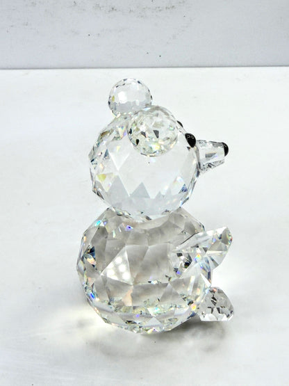 Swarovski: Retired Large Sitting Teddy Bear Crystal Max Schreck 010009 S366