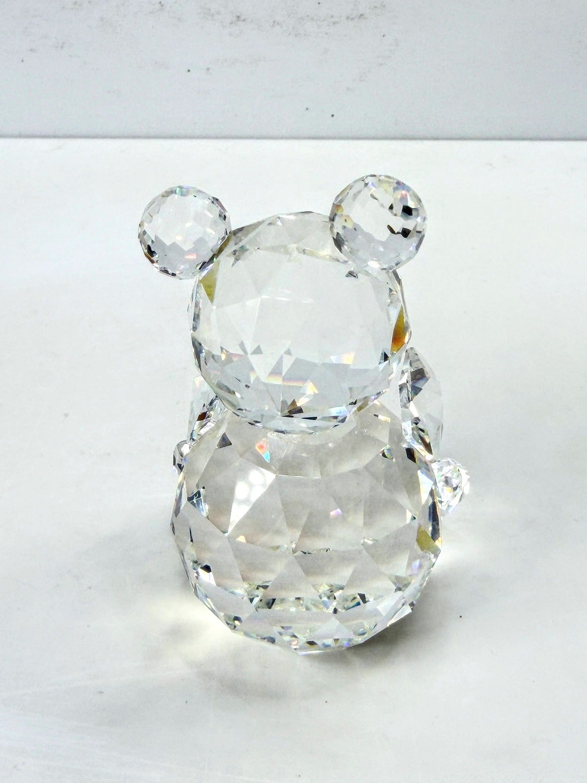 Swarovski: Retired Large Sitting Teddy Bear Crystal Max Schreck 010009 S366