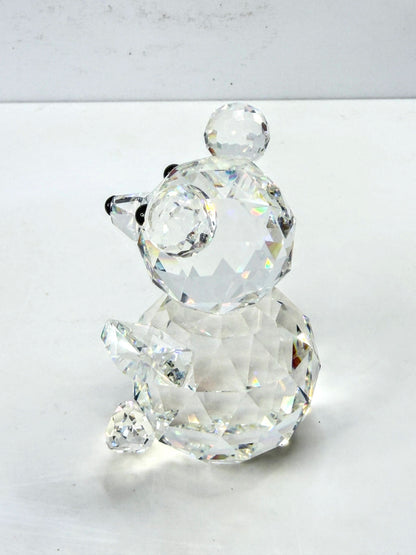 Swarovski: Retired Large Sitting Teddy Bear Crystal Max Schreck 010009 S366