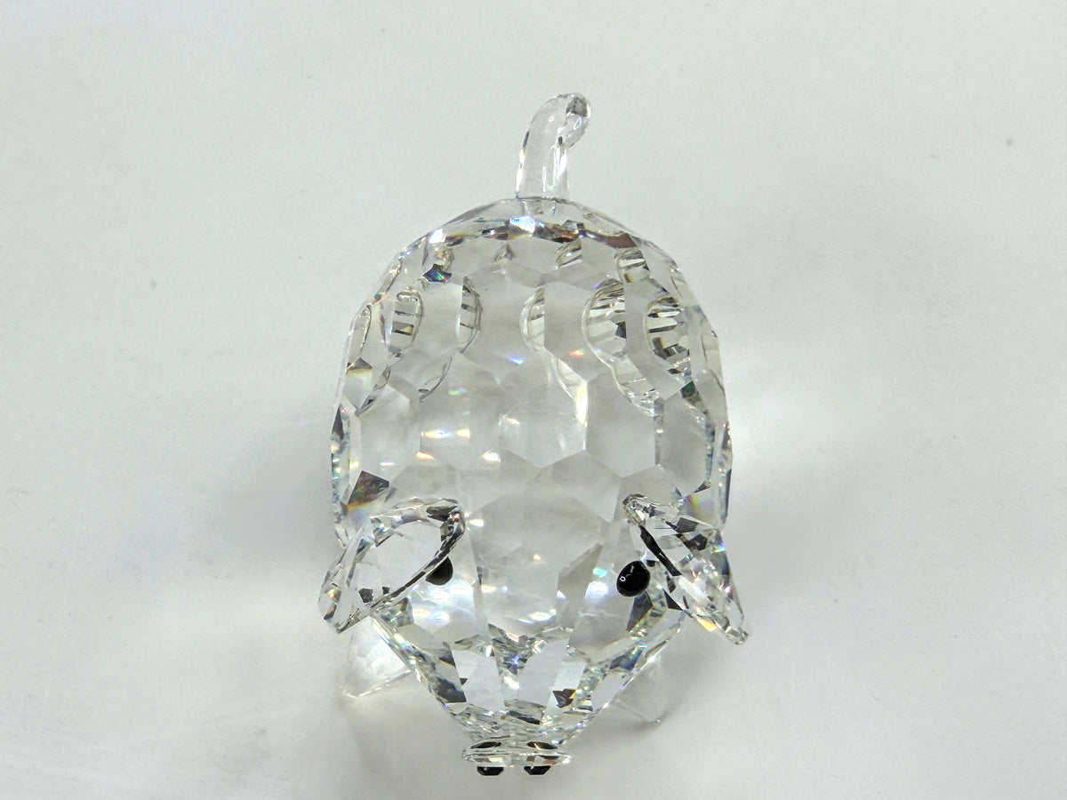 Swarovski Crystal Retired Large Pig Figurine Max Schreck Vintage 1982 S367
