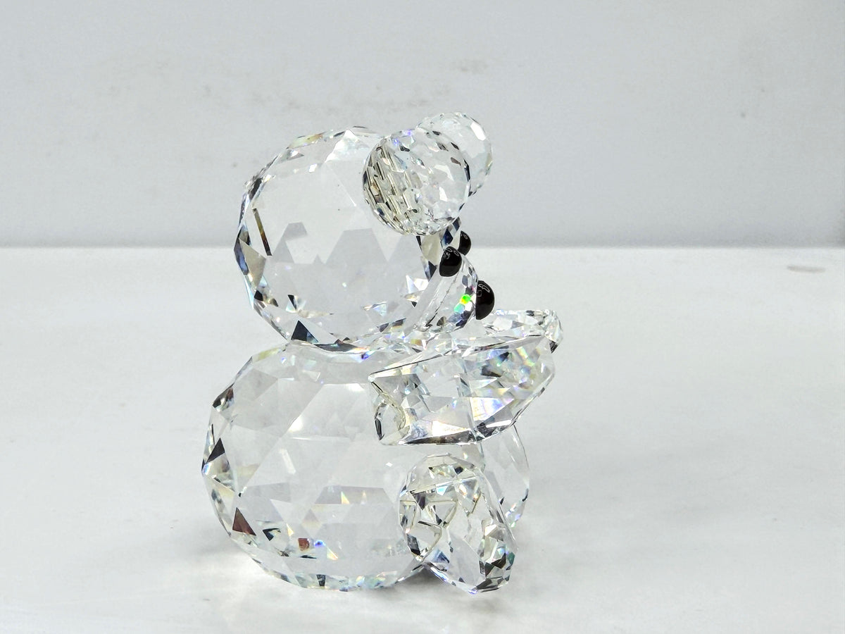 Retired Swarovski: Vintage Small Teddy Bear Crystal Woodland Friends S368