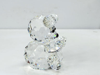 Retired Swarovski: Vintage Small Teddy Bear Crystal Woodland Friends S368