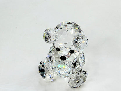 Retired Swarovski: Vintage Small Teddy Bear Crystal Woodland Friends S368