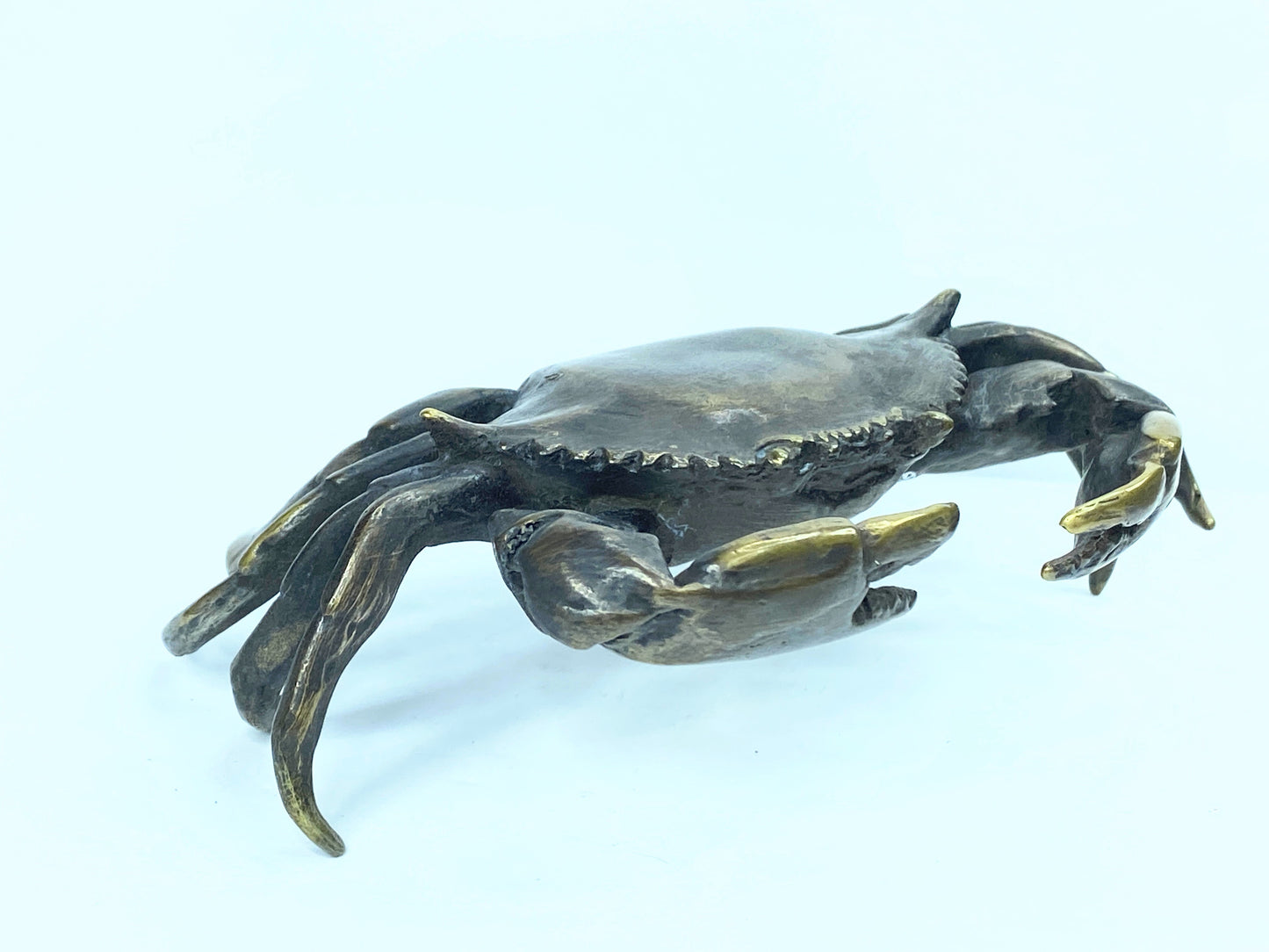 Japanese Jizai Okimono bronze "Crab" Showa period (1926-1989) A111