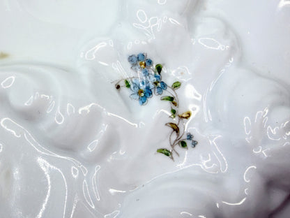 Antique Haviland Limoges Forget-Me-Not Oyster Plate A835