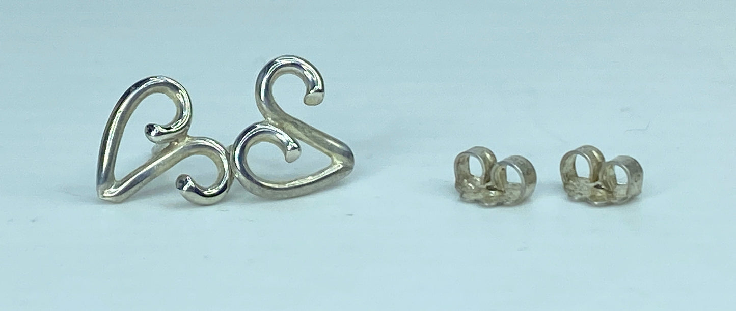 Rare Tiffany & Co Tiffany Zodiac Aries sterling stud earrings JR905
