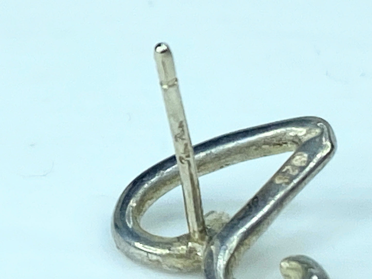 Rare Tiffany & Co Tiffany Zodiac Aries sterling stud earrings JR905