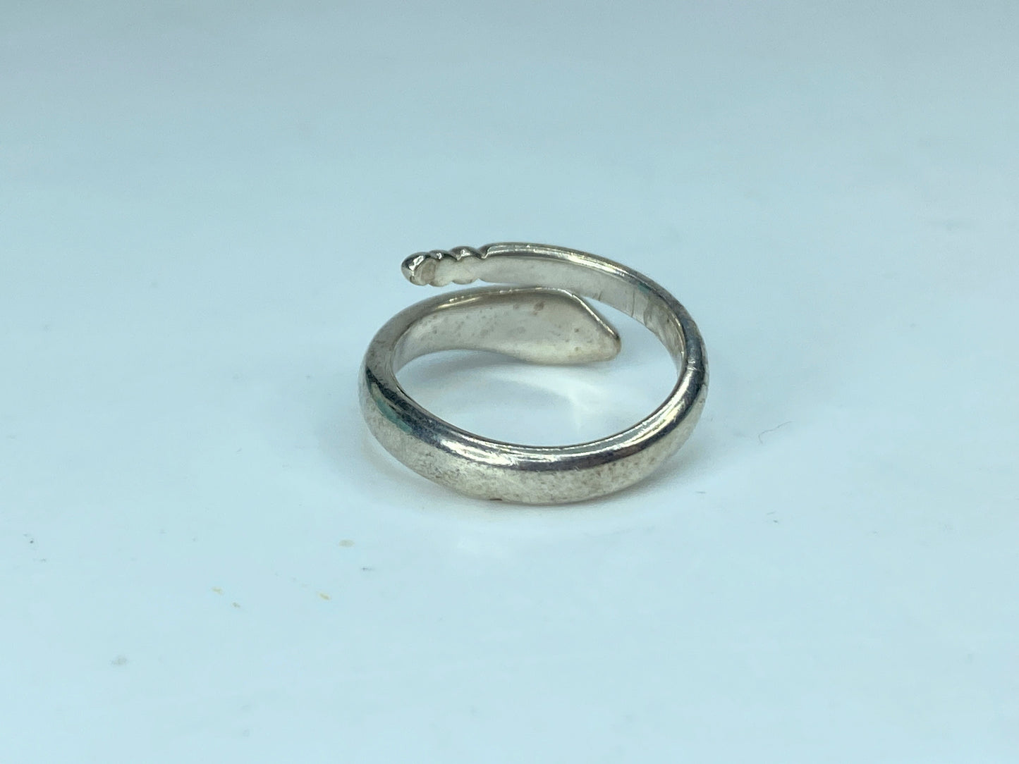 Elsa Peretti for Tiffany & co. sterling silver Snake ring, Spain s6 4.5g JR914
