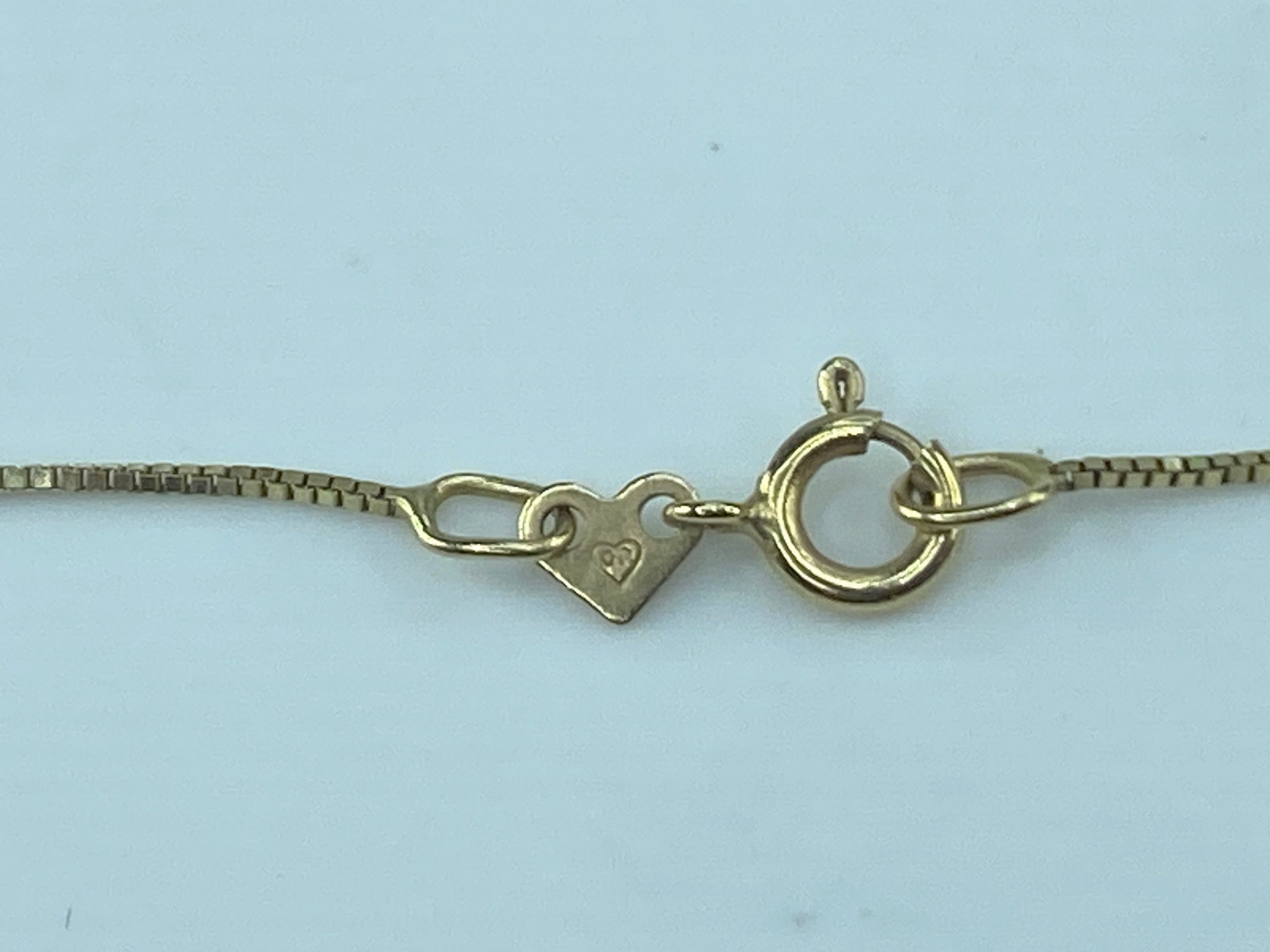 Italy 14K yellow gold Starburst rope link pendant necklace 19" 2.3g JR480