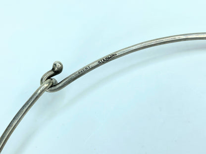 James Avery Sunburst Pendant Hammered Hook-on Neck Wire pouch 26.5g 15"JR916