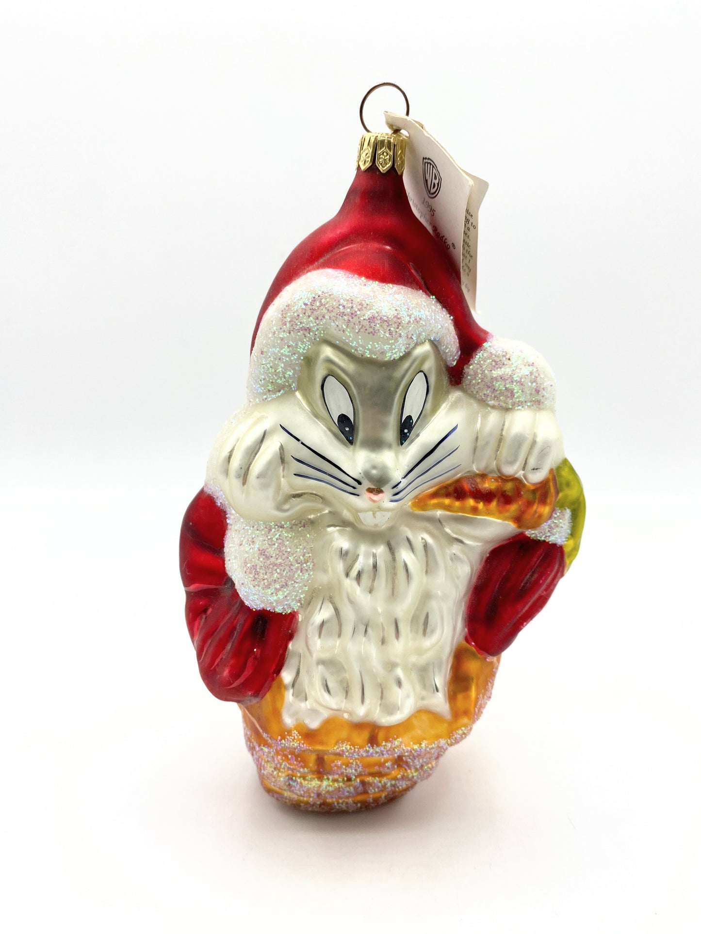 Christopher Radko Warner Bros 1995 Ornament"SANTA BUGS"LE 3714/5000 95-WB-1 NX10