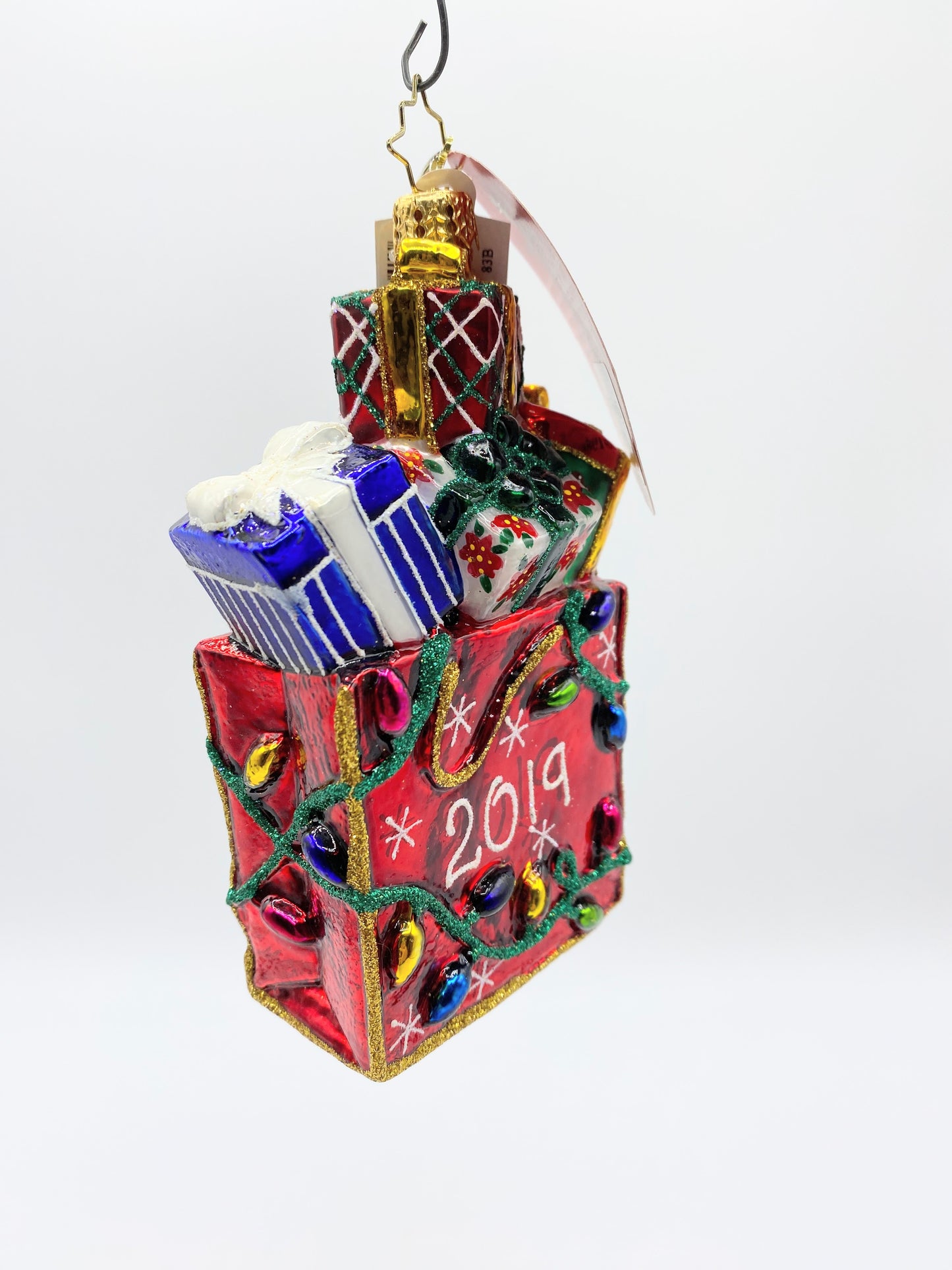 Christopher Radko 2019 Goodie Bag Ornament by Christopher Radko with box NX13