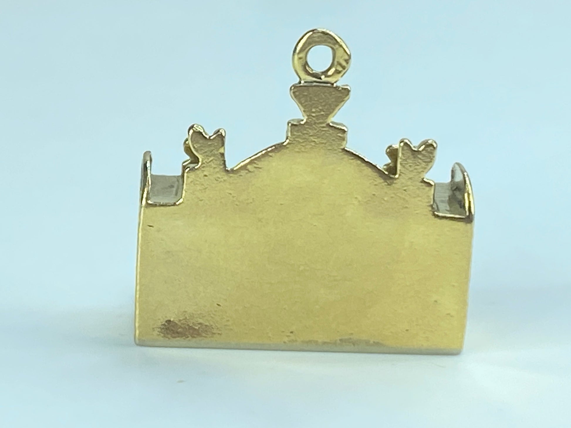 18K Gold Palais Garnier Opera House Paris France Charm Pendant French Made JR494