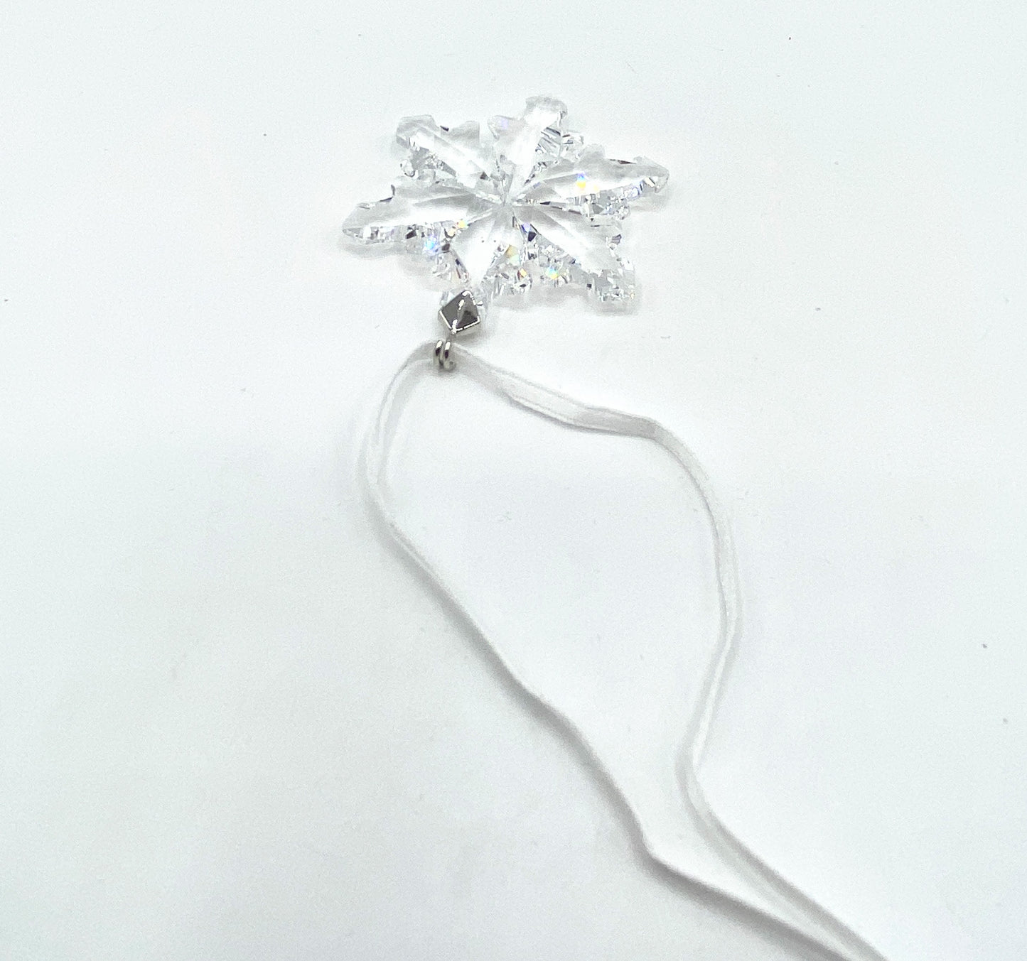 Swarovski Crystal Little Snowflake Christmas Ornament NIB 2013 XN24