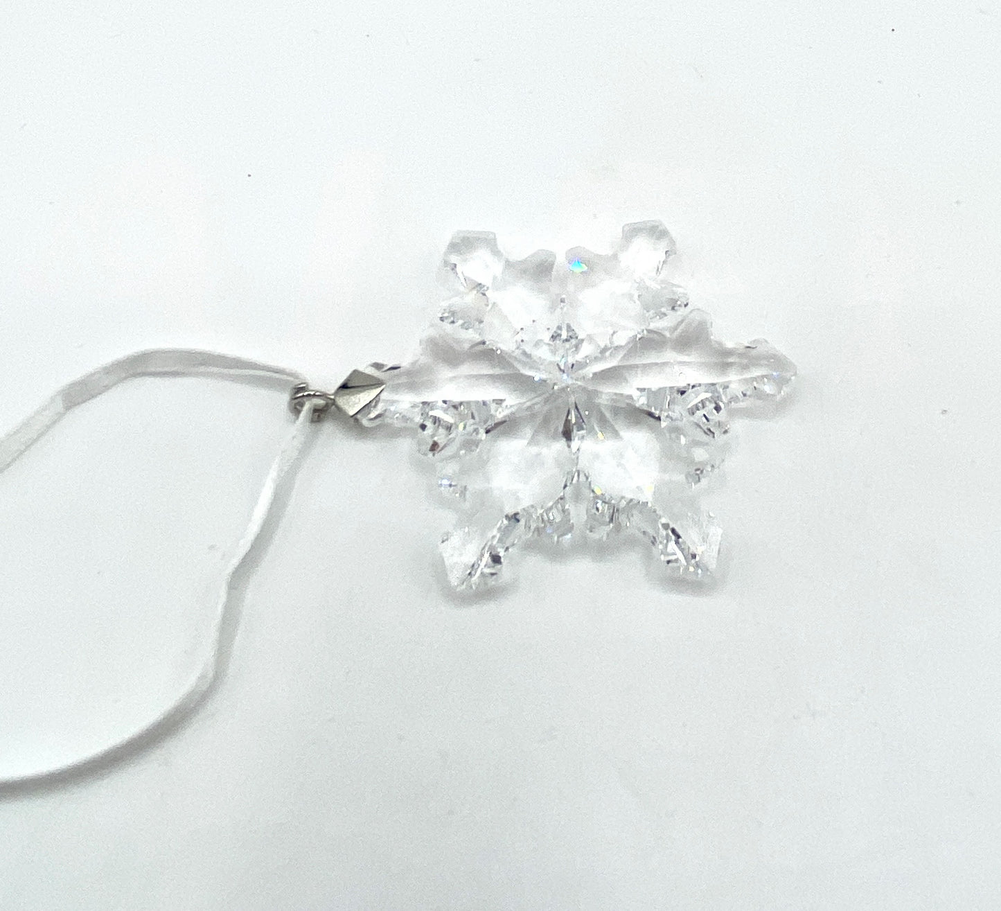 Swarovski Crystal Little Snowflake Christmas Ornament NIB 2013 XN24