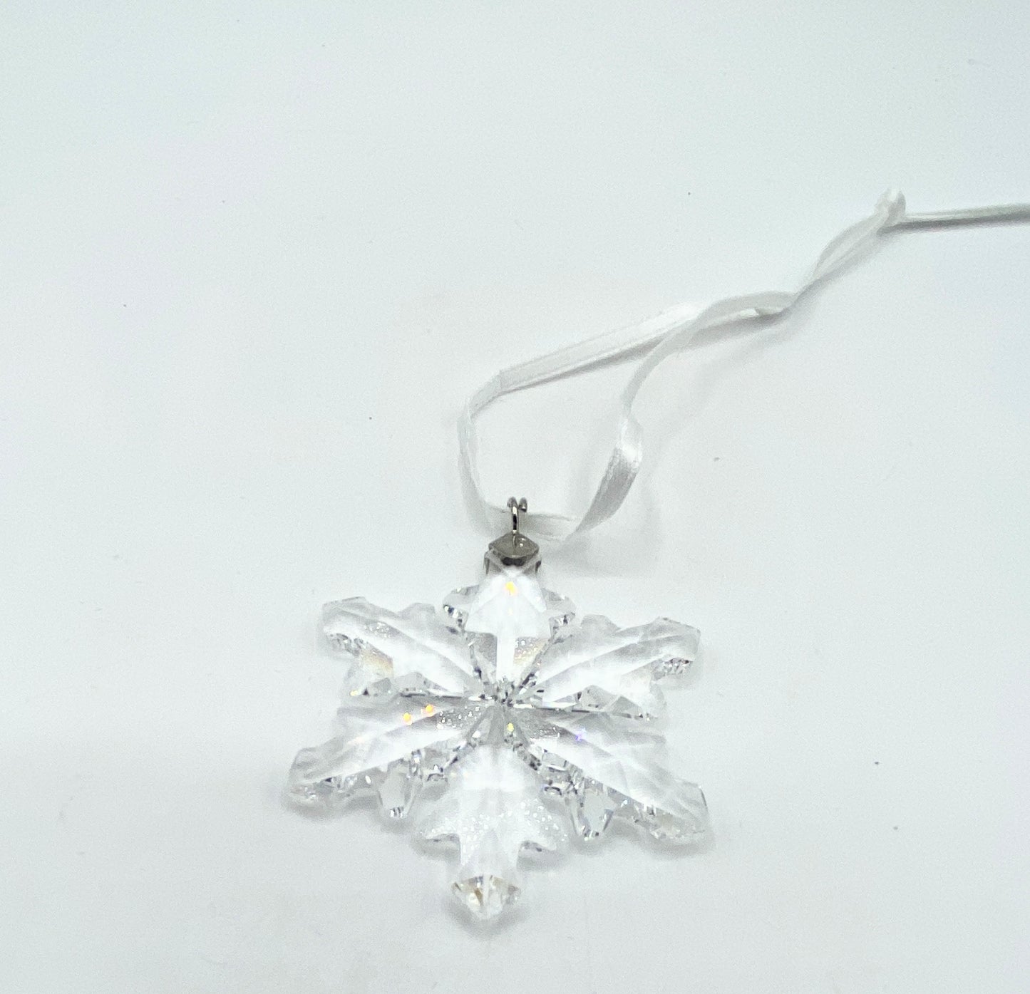 Swarovski Crystal Little Snowflake Christmas Ornament NIB 2013 XN24