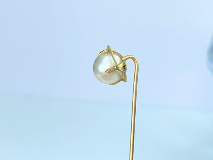 Mind-century Elegant 7.5mm Pearl hat/stick pin