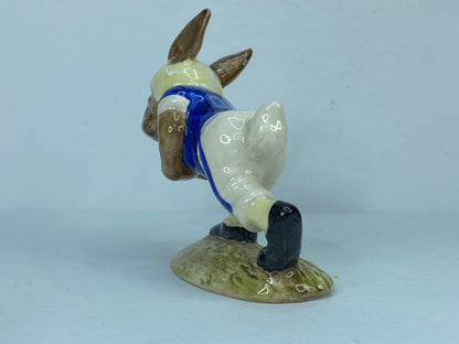 Royal Doulton “TOUCHDOWN BUNNYKINS” Golden Jubilee Celebration Collection 1984