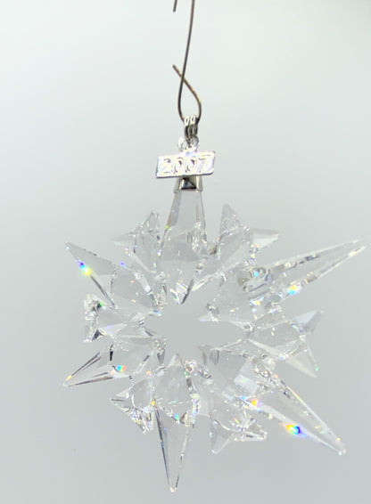 Swarovski 2007 Christmas Ornament Annual Edition #872200 XN32