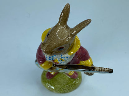 Royal Doulton 1981 “Mr. Bunnybeat” - “Strumming” Figurine DB 16