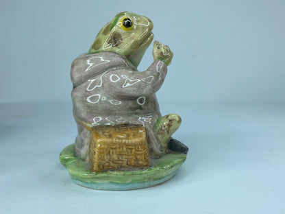 Beatrix Potter's Mr Jeremy Fisher Frog Figurine 950 Beswick England