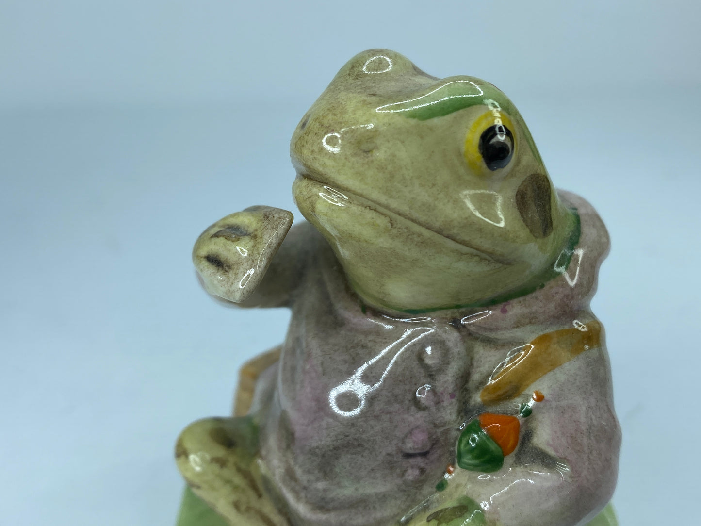 Beatrix Potter's Mr Jeremy Fisher Frog Figurine 950 Beswick England