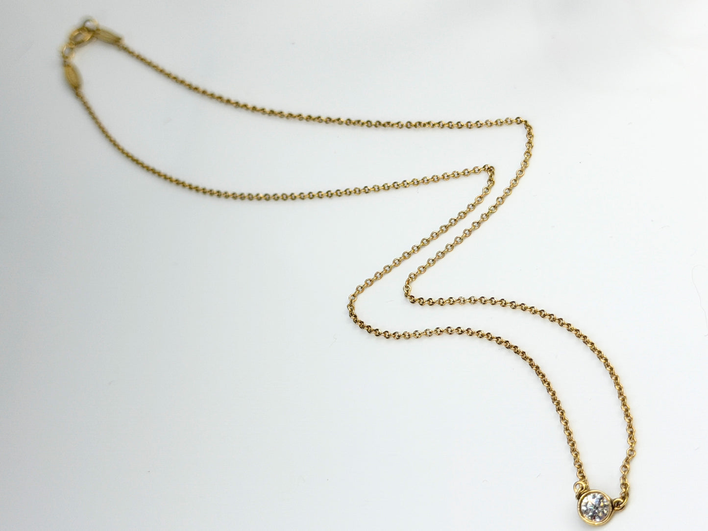 Tiffany & Co. Elsa Peretti Vintage Diamonds by the Yard 18k 0.14ct JR1476