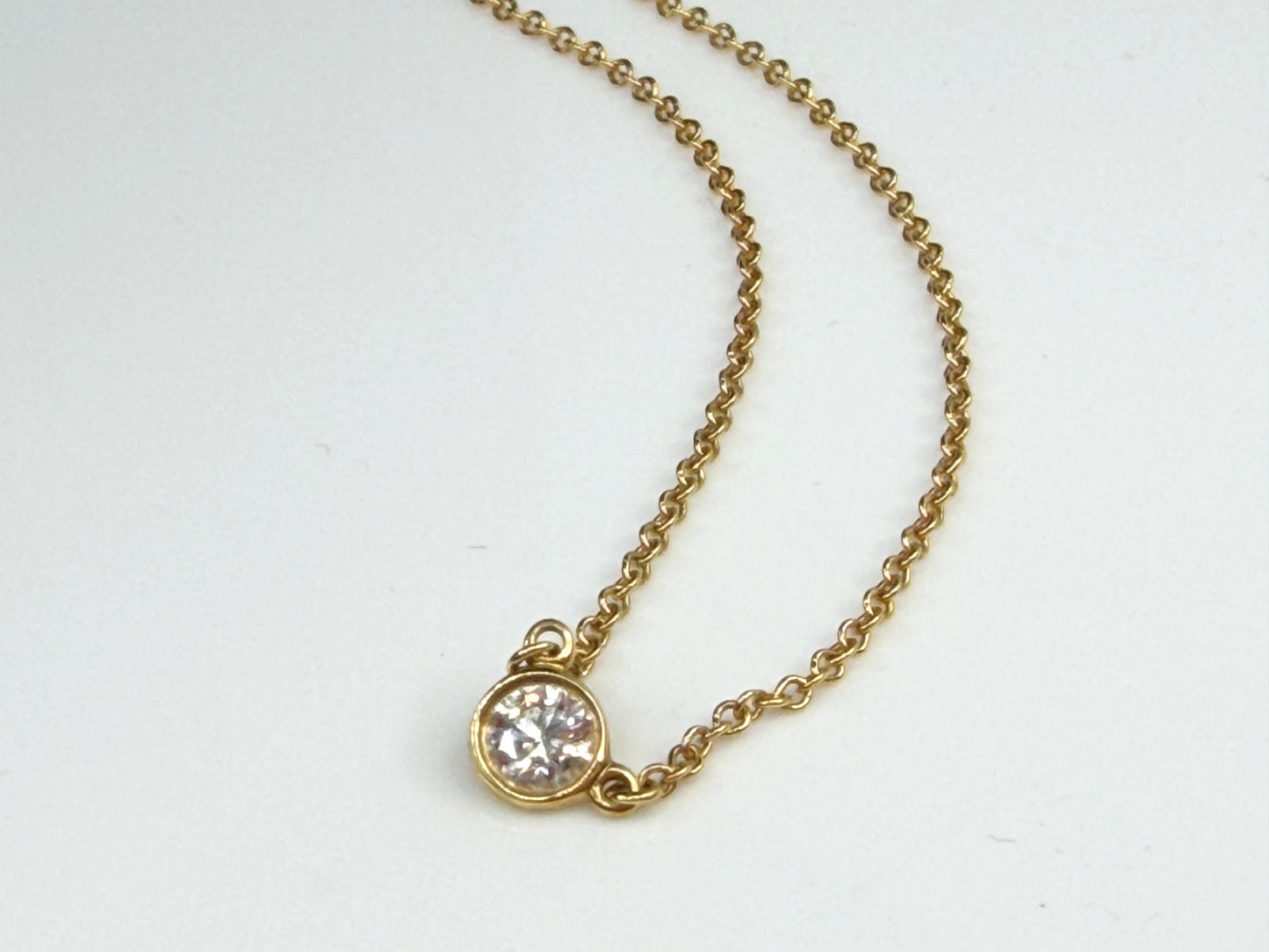 Tiffany & Co. Elsa Peretti Vintage Diamonds by the Yard 18k 0.14ct JR1476